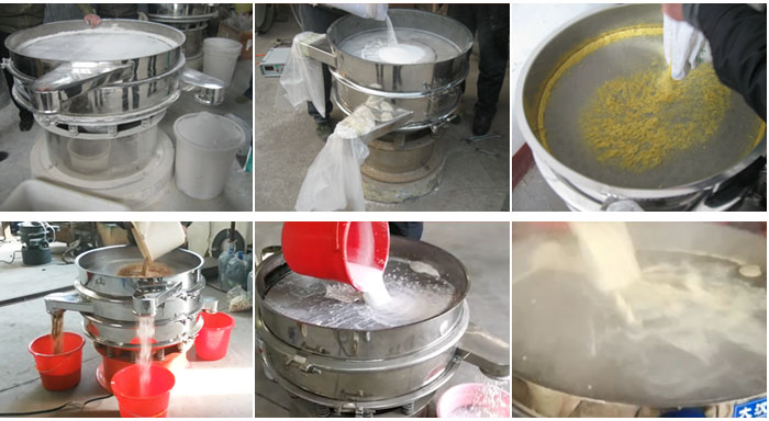 豆?jié){振動篩可適用于化工行業(yè)、食品行業(yè)、冶金礦業(yè)、公害處理等行業(yè)