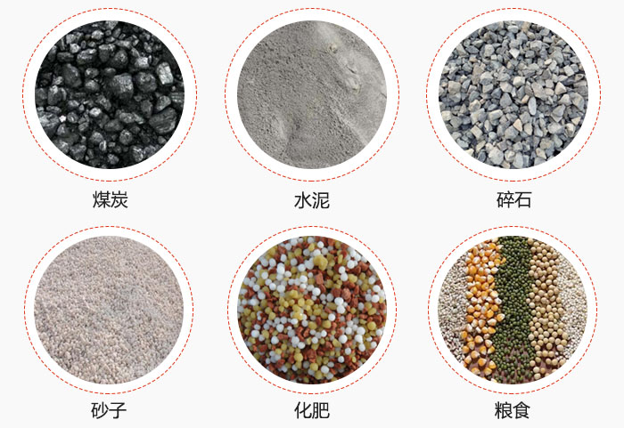 TH型斗式提升機(jī)適用物料煤、水泥、碎石、砂子、化肥、糧食展示圖。