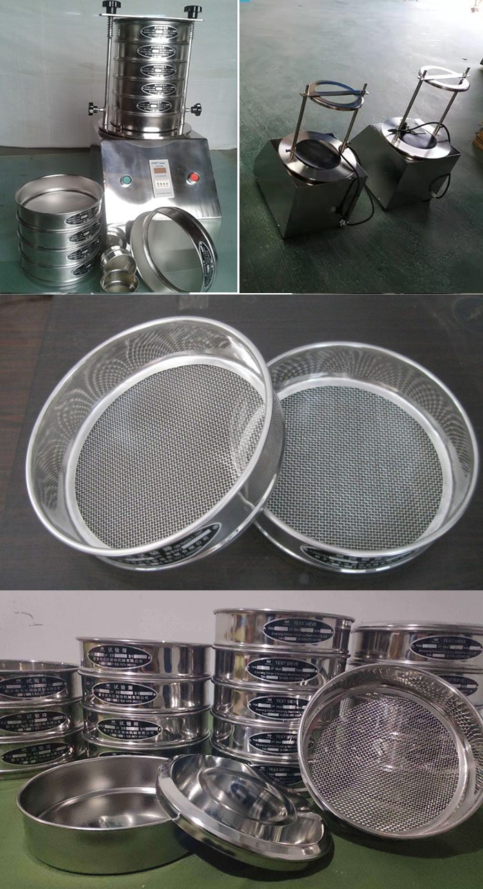 200mm型試驗篩篩框，篩機細節(jié)展示圖